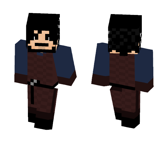 Jon Snow - Male Minecraft Skins - image 1