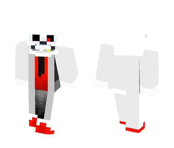 Scientist Underfell Sans - Male Minecraft Skins - image 1