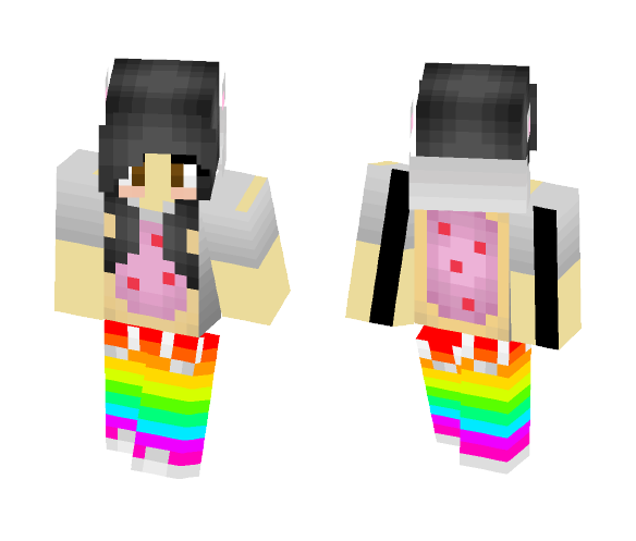 Nyan Cat Girl - Cat Minecraft Skins - image 1