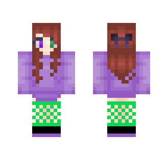 ????Grape???? - Female Minecraft Skins - image 2