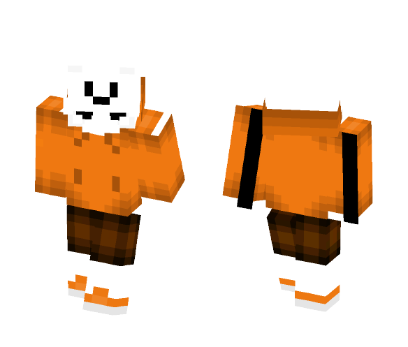 Underswap Papyrus - Male Minecraft Skins - image 1