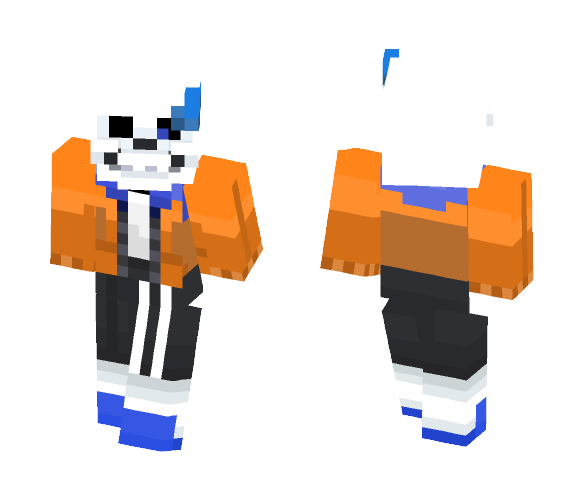 Disbeleif Sans - Male Minecraft Skins - image 1