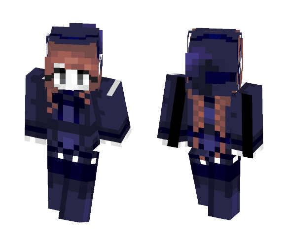 Wadanohara - Female Minecraft Skins - image 1