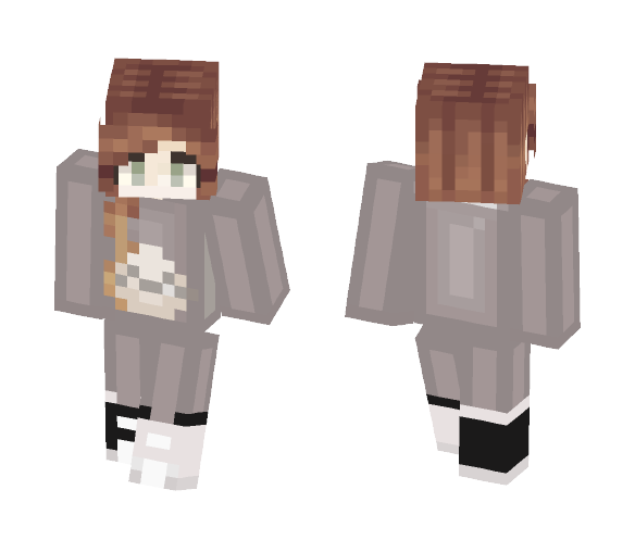 Totoro Onesie! - Female Minecraft Skins - image 1