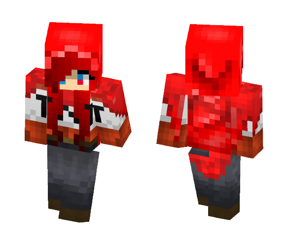 Exploding TNT Girl - Girl Minecraft Skins - image 1