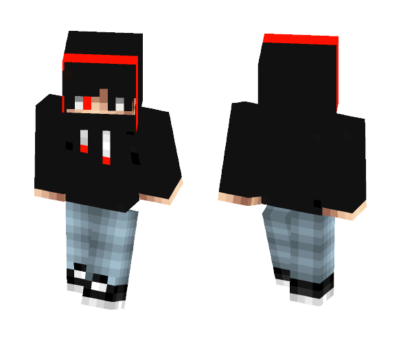 Darkhoodiie - Male Minecraft Skins - image 1
