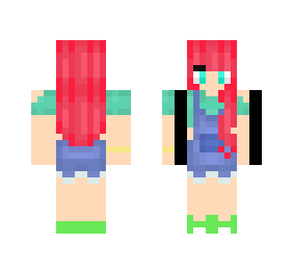 Overalls{Enchanted} - Female Minecraft Skins - image 2