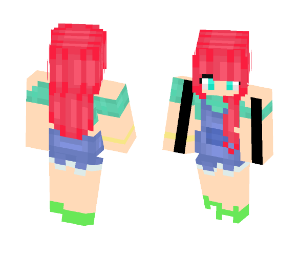 Overalls{Enchanted} - Female Minecraft Skins - image 1