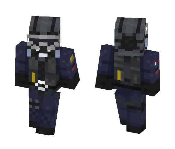 Mute [Rainbow Six Siege] - Male Minecraft Skins - image 1