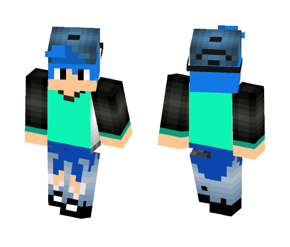 blue boy - Boy Minecraft Skins - image 1