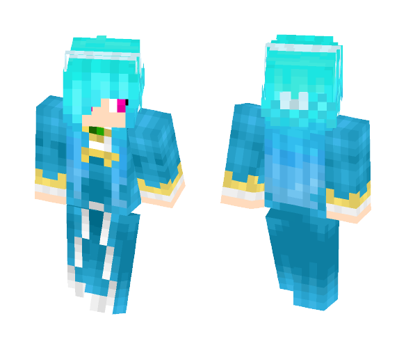 ocean hair #1 - Female Minecraft Skins - image 1