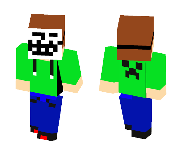 Troll Mask - Male Minecraft Skins - image 1