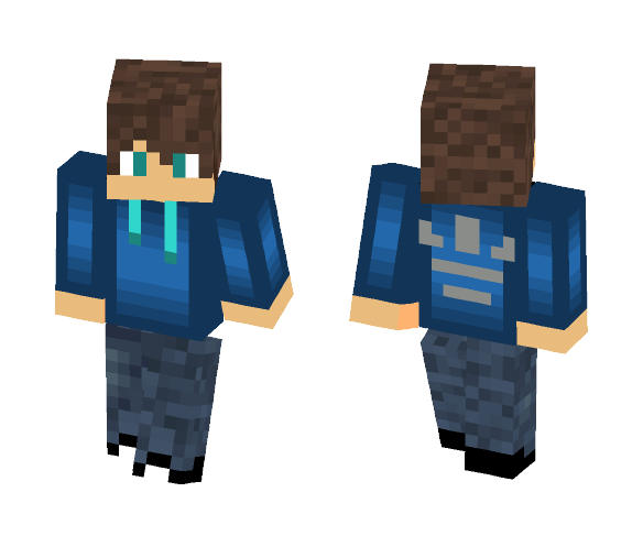 Boy in Sweatshirt - Boy Minecraft Skins - image 1