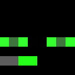 Green Enderman - Male Minecraft Skins - image 3