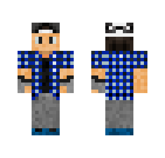 Generic Checker Shirt Dude - Male Minecraft Skins - image 2