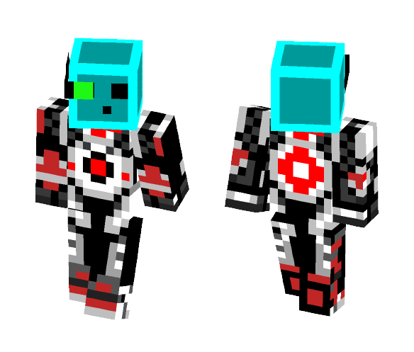 Download Free Robo-Slime Skin for Minecraft image 1 Robo-Slime - Male Minecraft Skins - image 1