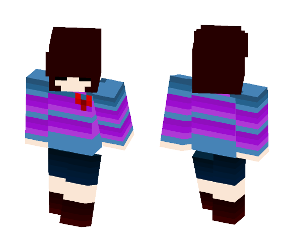 Frisk {UnderTale} - Interchangeable Minecraft Skins - image 1