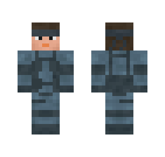 Metal Gear Solid 2 Solid Snake - Male Minecraft Skins - image 2