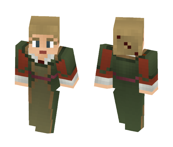 French Baroque Court dress (1615) - Female Minecraft Skins - image 1