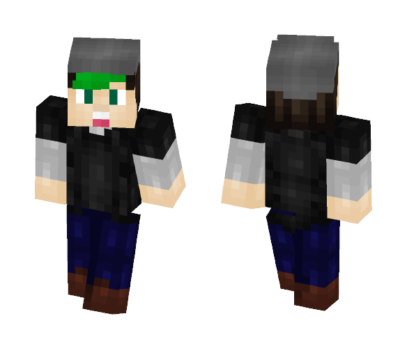 Download Free All the Way! -A Jacksepticeye skin Skin for Minecraft image 1 All the Way! -A Jacksepticeye skin - Male Minecraft Skins - image 1