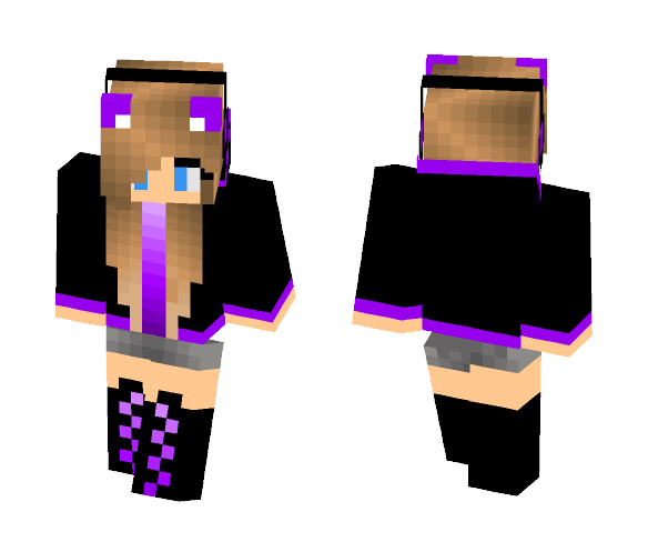 Download Free Cute Girl Skin for Minecraft image 1 Cute Girl - Cute Girls Minecraft Skins - image 1