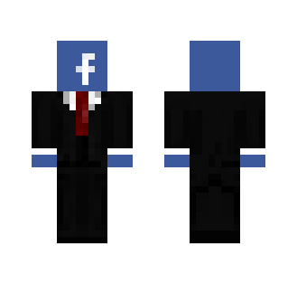 Facebook Man - Male Minecraft Skins - image 2