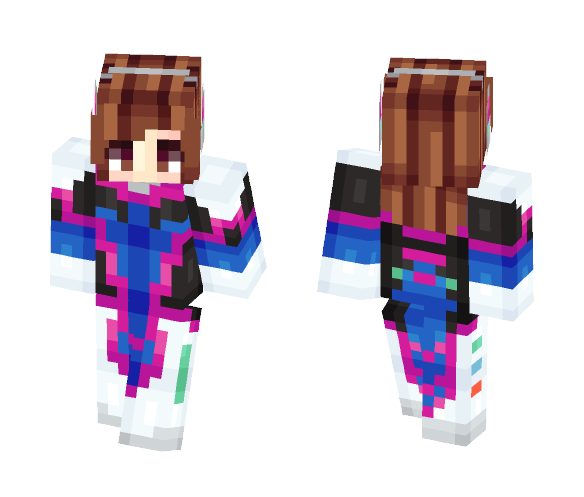 dee dot vee ay - Female Minecraft Skins - image 1
