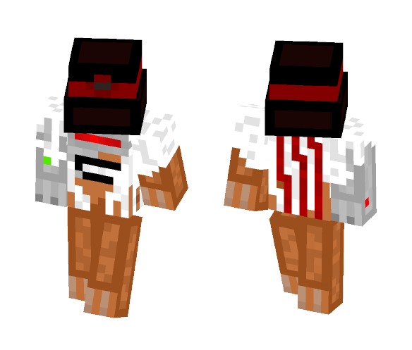 Robot Hamster Skin - Male Minecraft Skins - image 1