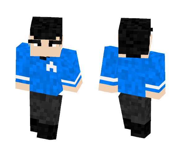 Download Free Spock Skin for Minecraft image 1 Spock - Male Minecraft Skins - image 1