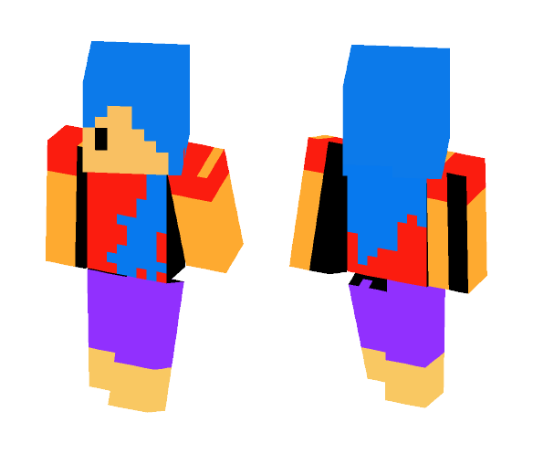 Simple girl - Girl Minecraft Skins - image 1