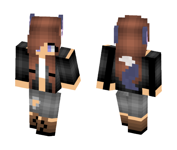 Werewolf OC! Adventurer Kit - Female Minecraft Skins - image 1