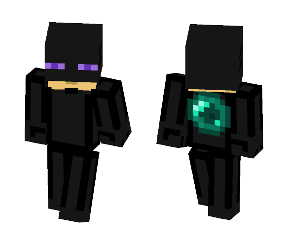 Ender Man, Ninja of the night - Male Minecraft Skins - image 1