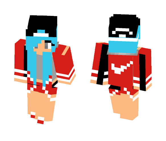 nike girl - Girl Minecraft Skins - image 1