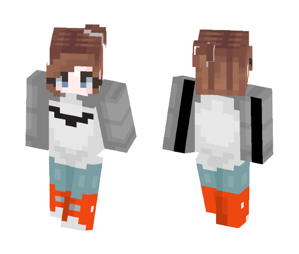 Download Free Video Games and Pizza sound good. Skin for Minecraft image 1 Video Games and Pizza sound good. - Female Minecraft Skins - image 1