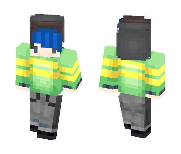 Chibi Chara (UnderTale) - Interchangeable Minecraft Skins - image 1