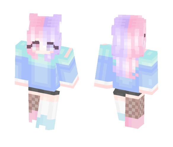 Cotton Candy - Female Minecraft Skins - image 1