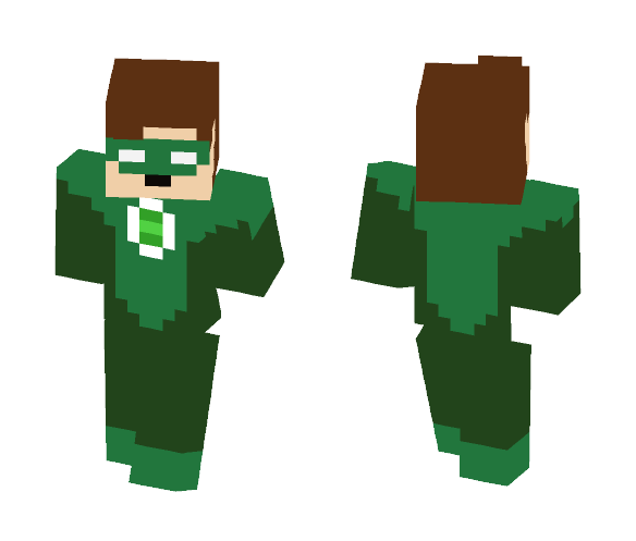 Green Lantern (Hal Jordan) - Comics Minecraft Skins - image 1
