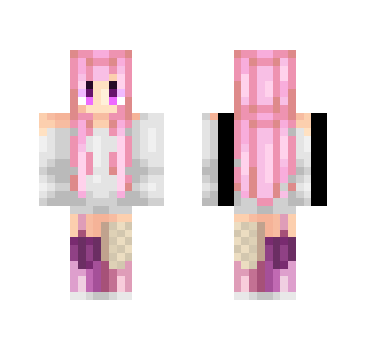 pink purple n' white o3o