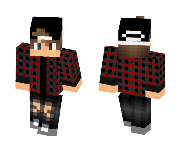 Tumblr Boy - Boy Minecraft Skins - image 1