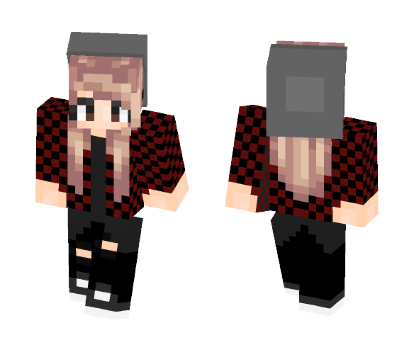 IRL Punk Me - Female Minecraft Skins - image 1