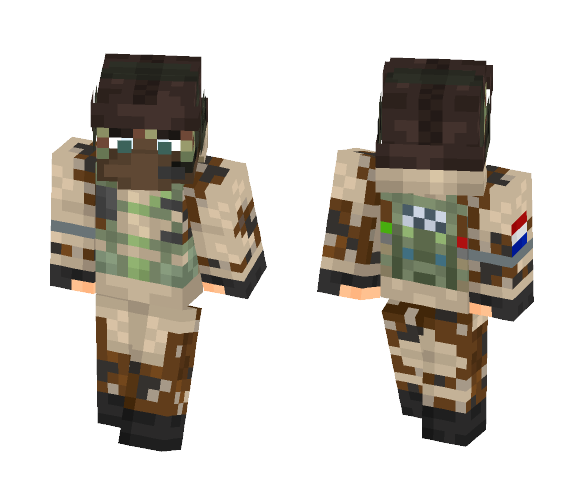 Glaz [Rainbow Six Siege] - Male Minecraft Skins - image 1