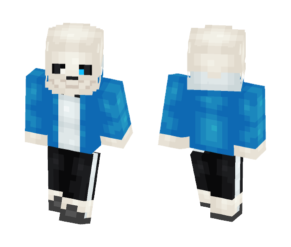 Sans Gaster - Male Minecraft Skins - image 1
