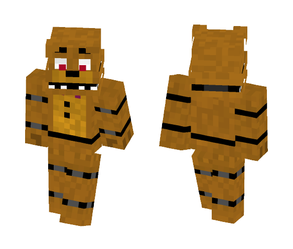 FNAF MC RP fredbear 2 - Male Minecraft Skins - image 1