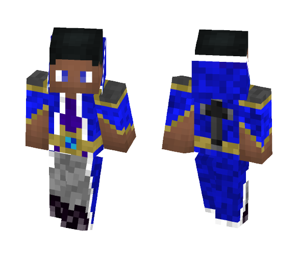 Husky Chocolate Mage Theo - Male Minecraft Skins - image 1