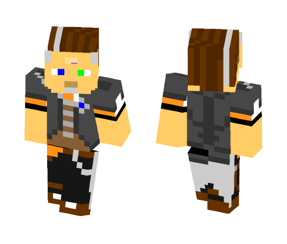 Handsome Jack (With Mask) - Male Minecraft Skins - image 1