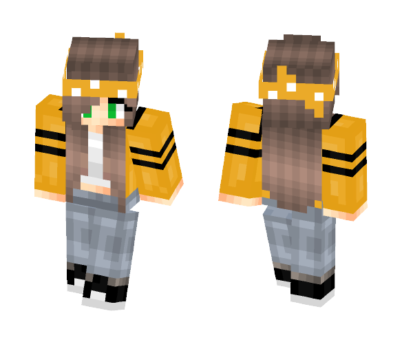 Hufflepuff Girl - Girl Minecraft Skins - image 1