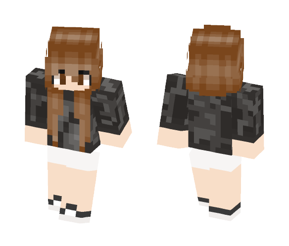 Brown Hair - Female Minecraft Skins - image 1