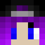 DarkVersion ~ CoolGirlPurpleHair - Color Haired Girls Minecraft Skins - image 3
