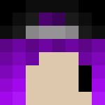 Cute Version ~ CoolGirlPrupleHair - Color Haired Girls Minecraft Skins - image 3