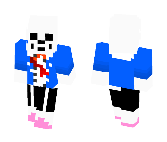 Genocide Sans (Undertale) - Male Minecraft Skins - image 1